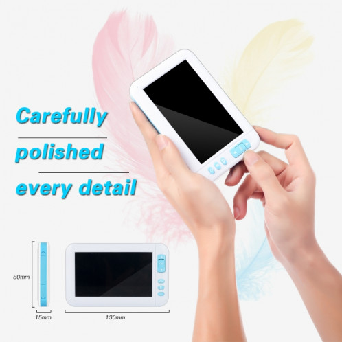 C01 Écran d'affichage HD1080P de 4,3 pouces Endoscope visuel avec 6 LED, diamètre : 3,9 mm SH01701931-012